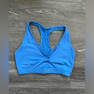 Gymshark Whitney Simmons Optimist Blue Mesh Sports Bra (Small)